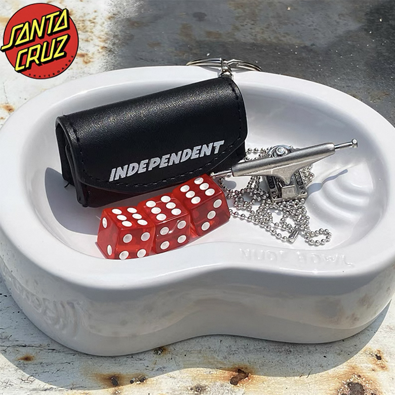滑板小饰品Independent项链筛子小挂件开瓶器垫片胸针帽子