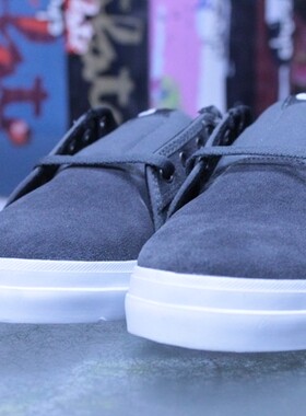 特价168元！专柜正品DVS AVERSA GRY SUEDE CHAMB MENS滑板鞋