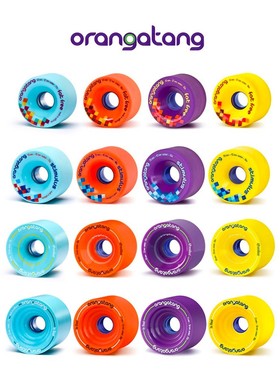 进口Orangatang 陆地冲浪滑板轮 4P OT ST轮子 STIMULUS FAT FREE
