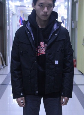 蓝色极限专柜正品BHS羽绒服外套 (M/L/XL) 很保暖