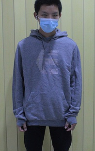 ETNIES 休闲春秋款 卫衣套头帽衫 FLEECE FILL ICON 98元 特价