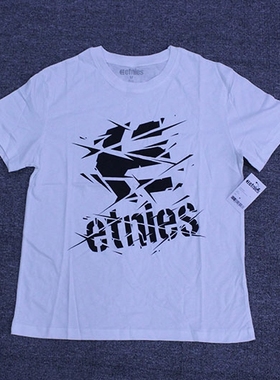 滑板品牌ETNIES T恤（YOUTH 小码M 适合身高148-158CM）