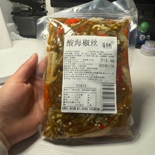 秀山青红酸辣椒丝老坛酸海椒脆辣腌菜重庆四川贵州特产酸泡椒袋装