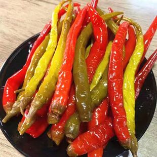 秀山酸辣椒500g重庆特产咸菜泡辣椒干泡椒食用下饭菜酸海椒包邮