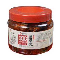 辛家老店豆腐乳500g麻辣香辣重庆特产霉豆腐毛豆腐大块红方豆腐乳
