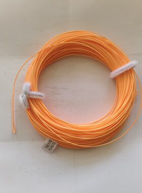 飞蝇钓主线高韧性编织WF~3F.100FT橙色威海小蜜蜂渔具