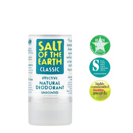 英国 Salt of the Earth 无味天然去汗臭香体水晶 90克