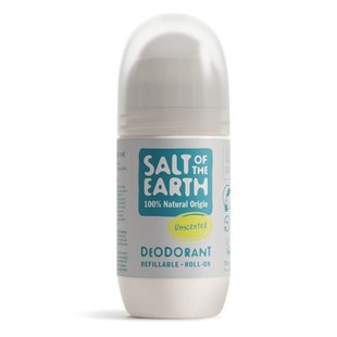 正品 英国 Salt of the Earth 无味滚珠式香体剂 75ml 循环使用装