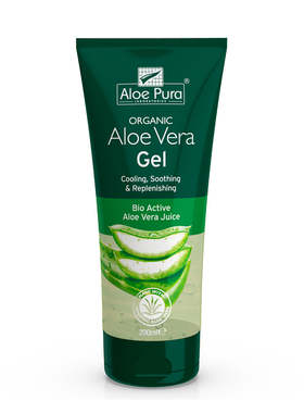 正品 英国 Aloe Pura 保湿滋润芦荟啫喱 200ml