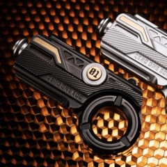 世界edc 01edc 时空骑士复合型指尖陀螺推牌机械潮玩解压金属玩具