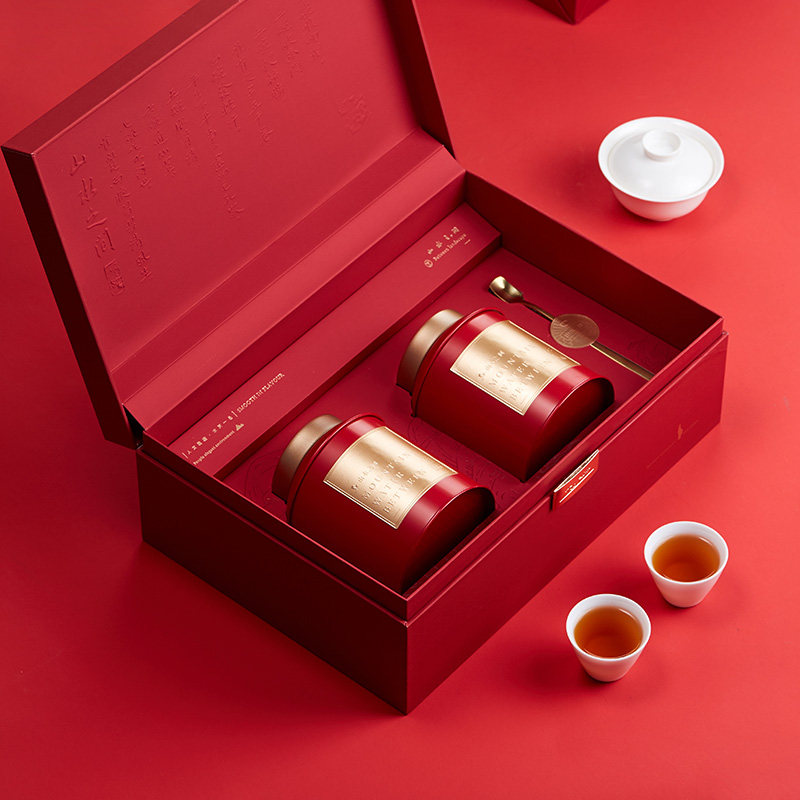 茶叶礼盒装福鼎白茶10年陈香老白茶陈年寿眉定制logo礼品客户送礼