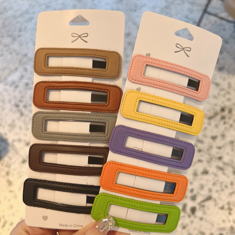 网红2025年新款发夹夏季侧边