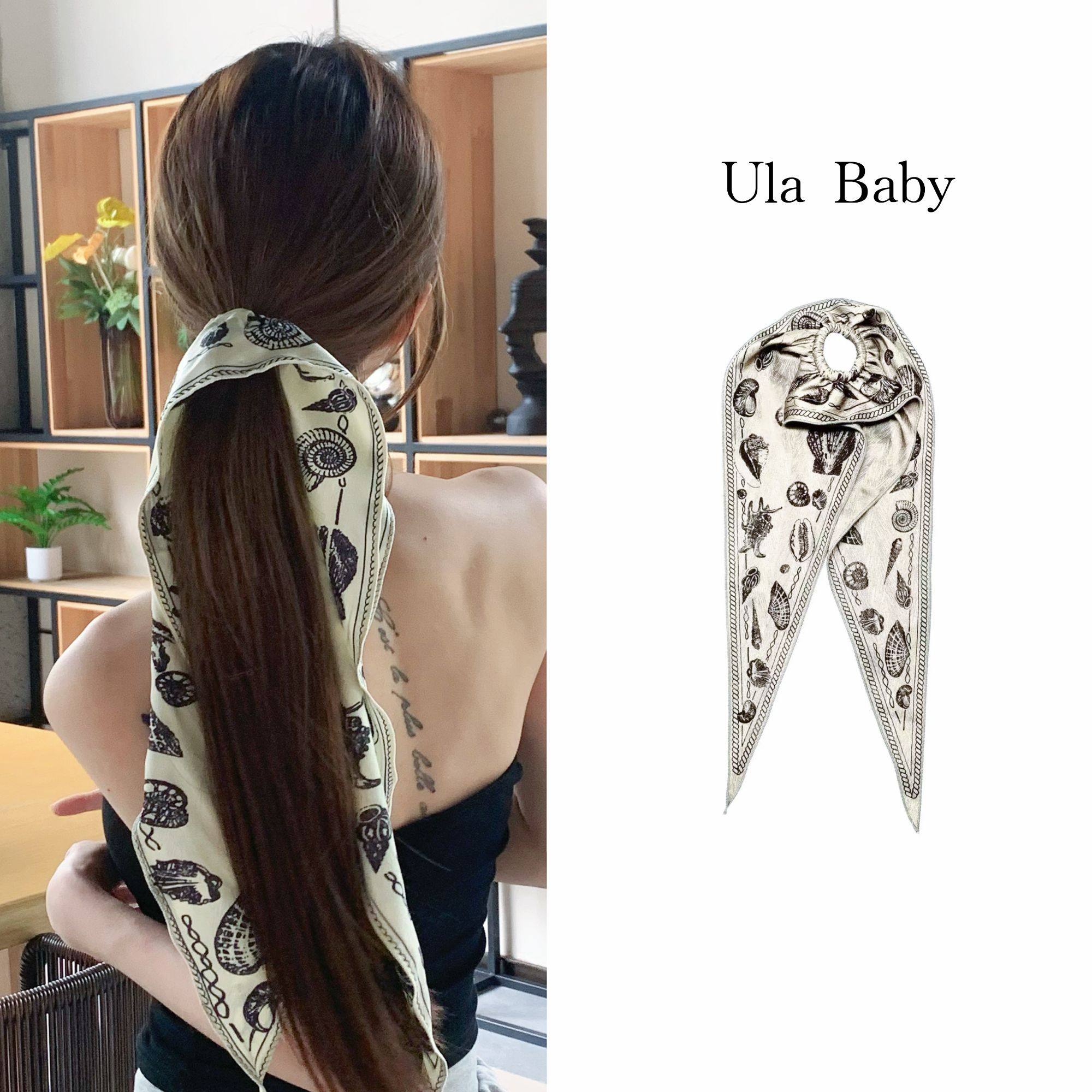 灵感慕斯~气质小众时尚设计飘带丝巾发圈女2026新款扎头发绳发饰,饰品/流行首饰/时尚饰品新,发饰,淘宝优惠券,粉丝福利购,淘宝优惠卷