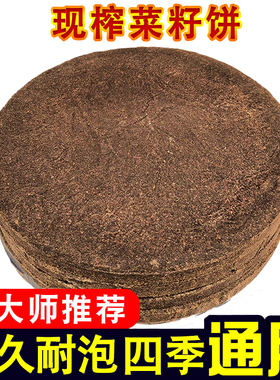 菜籽饼窝料钓鱼打窝野钓隔夜窝饵料纯菜子饼新鲜油菜籽饼油枯肥料