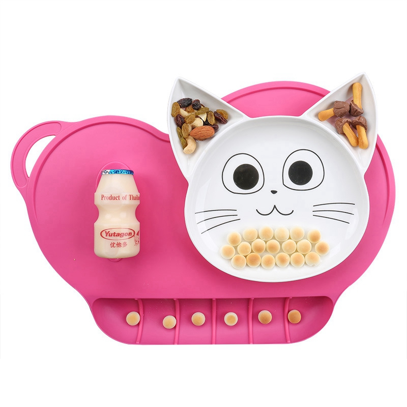 防水餐垫防水防滑便携式饭粒餐垫