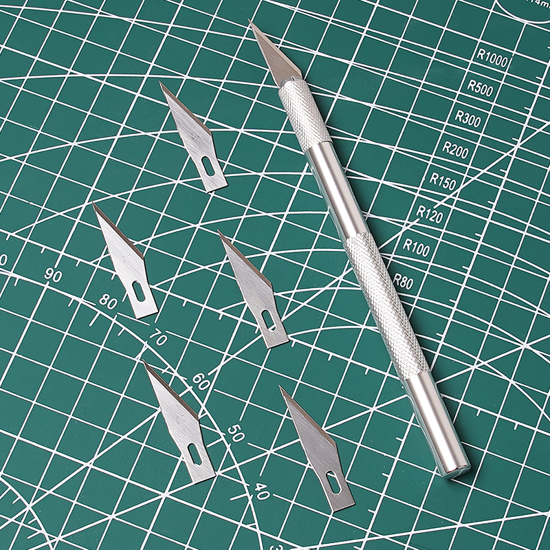 手工雕刻刀铝合金学生专用套装刻纸剪纸工具手账笔刀橡皮木雕刀具