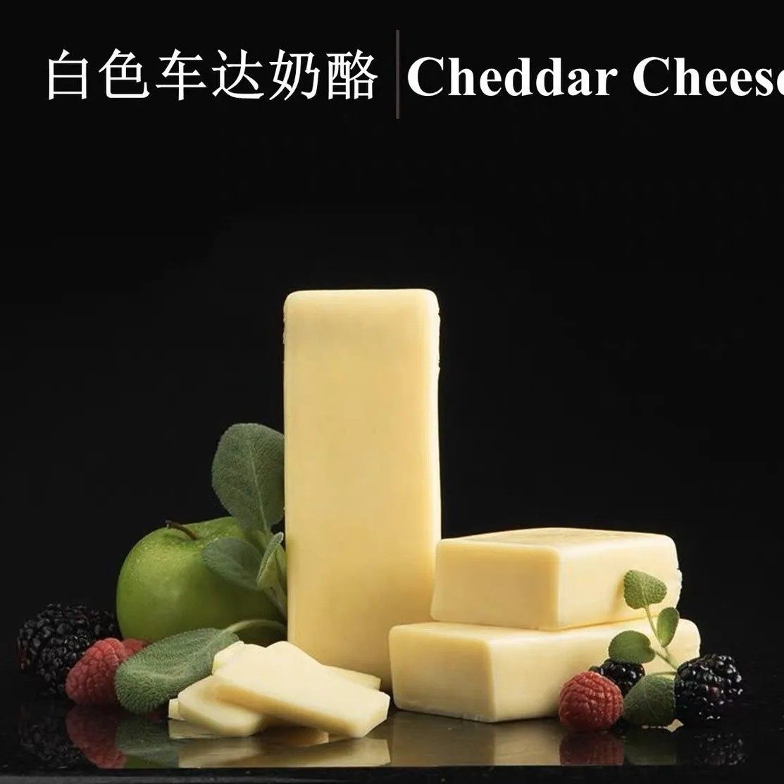 New Zealand Cheddar Cheese blocks, original Cheddar cheese, imported cheddar cheese, 500g baking ingredients thumbnail 2