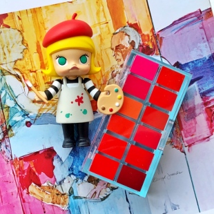 马蒂尼小绿盒新品光芒9色九色旅行固体水彩颜料套装马蒂尼大师级水彩颜料1ml分装小蓝盒水彩分装