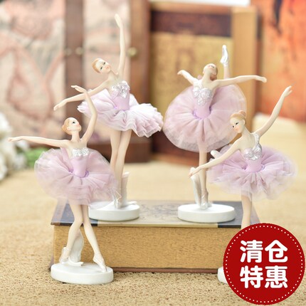 【闭店清仓】芭蕾女孩家居装饰品摆件芭蕾舞者跳舞创意摆设69#
