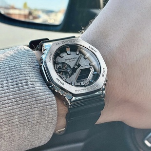 卡西欧GM 2A一博同款 2100 2100农家橡树金属八角GM