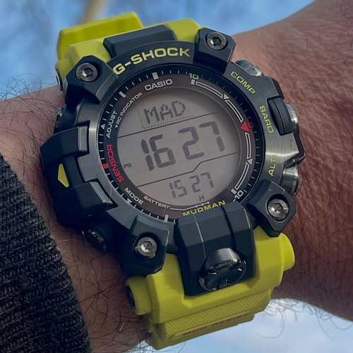 卡西欧GW-9500MEC光动能电波泥人