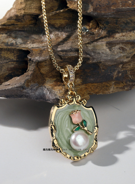 vintage女款项链锁骨链毛衣链