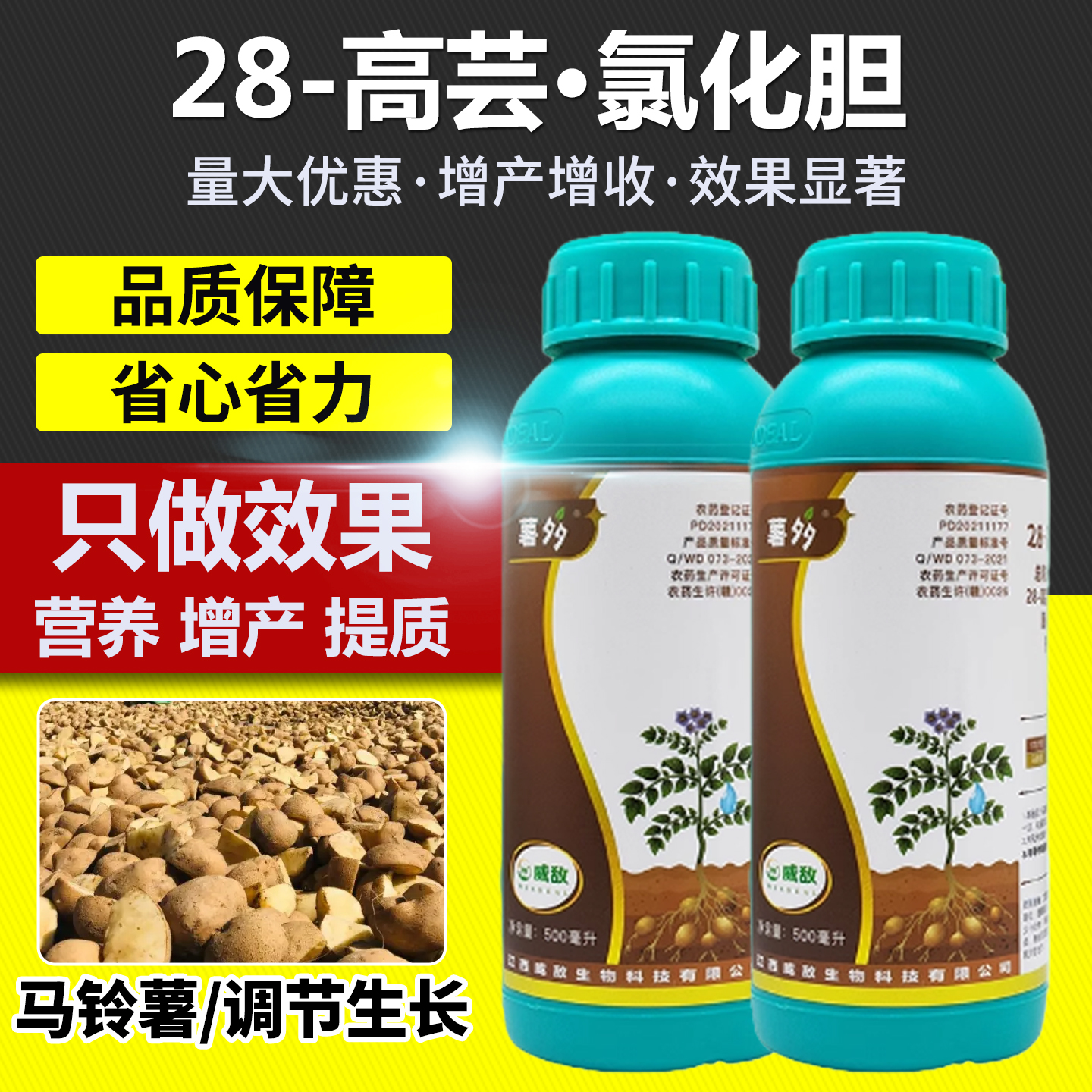 土豆马铃薯专用根茎膨大剂调节剂