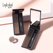 蓝秀眉飞色舞三色眉粉不易脱色持久立体修容眼影修容三合一初学者