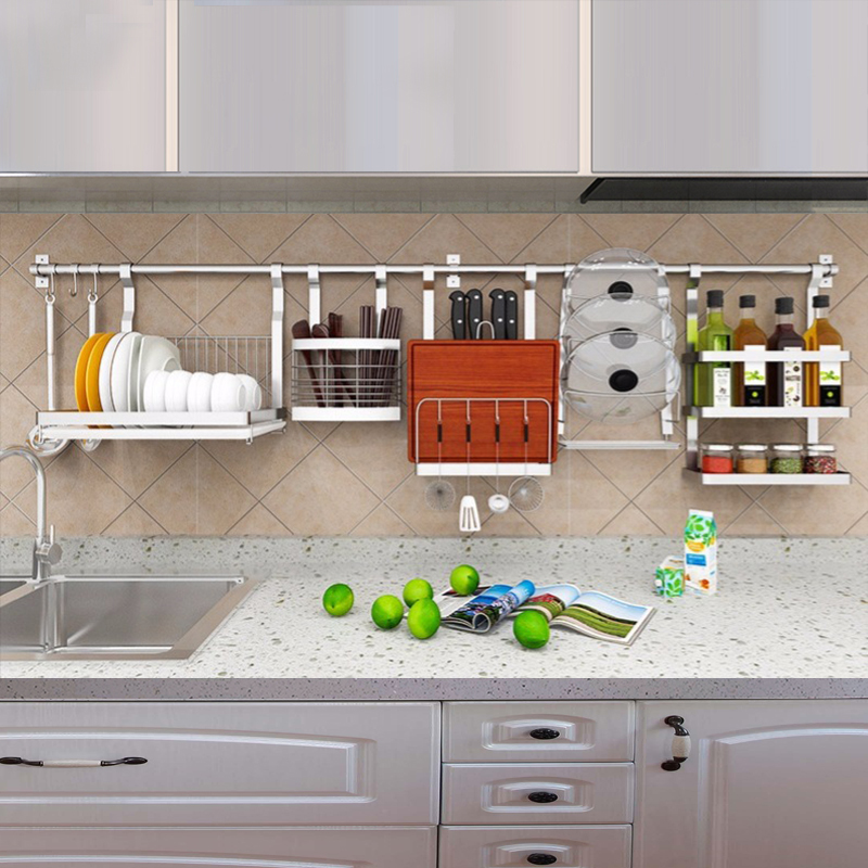 304不锈钢可折叠碗架刀板架