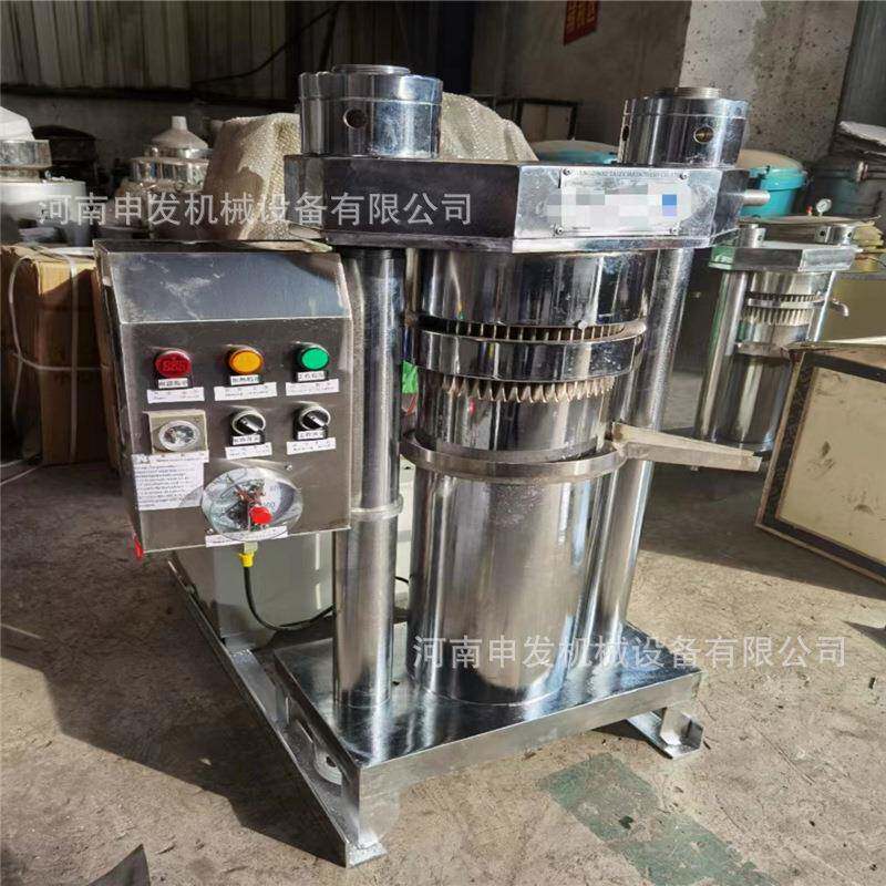 个体商用小型芝麻榨油机 立式液压食用油榨油机 320型芝麻香油机