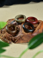 Sandalwood rings, men's and women's rings, Buddhist beads, diy running rings, accessories, rosewood, black sandalwood, rosewood couple's rings, wooden finger rings