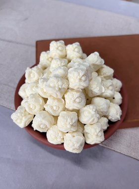 天然象牙果DIY小醒狮挂件配饰雕工细琢单颗手工饰品隔珠配珠吊坠