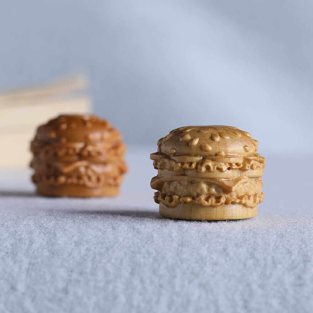 檀木汉堡包diy文玩佛珠饰品配饰手机链钥匙扣吊坠包挂件男女饰品,饰品/流行首饰/时尚饰品新,小众木作,淘宝优惠券,粉丝福利购,淘宝优惠卷