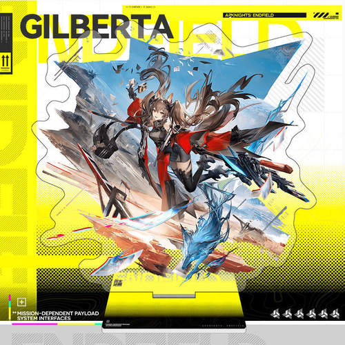 明日方舟终末地陈千语周边亚克力立牌余烬昼雪伊冯桌面摆件装饰