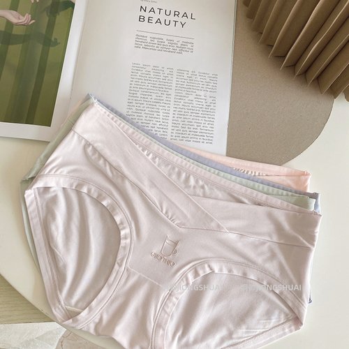 卡通孕妇棉大码低腰新款夏季速干