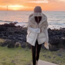 羽绒马甲女外穿2025秋冬新款 连帽白鸭绒加厚马夹外穿韩系背心坎肩