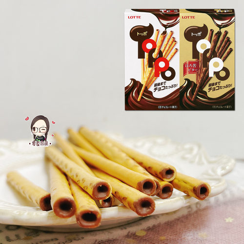乐天注心巧克力饼干棒