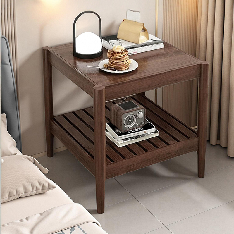 全实木床头柜替代品家用卧室小型简约现代正方形替代神器置物架