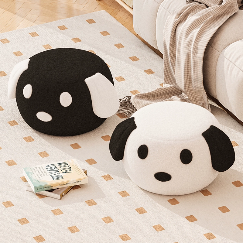 小凳子家用矮凳可爱卡通小板凳客厅高级感坐凳创意网红坐墩换鞋凳