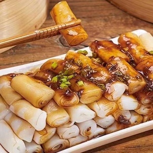 肠粉广东箱粉现做早餐拉粉快食新鲜现发布拉泡沫速食即食肠粉