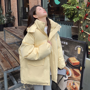 大货已出 遮PP 肌理感 90绒 黄色羽绒服 286-791-P265-K398图片