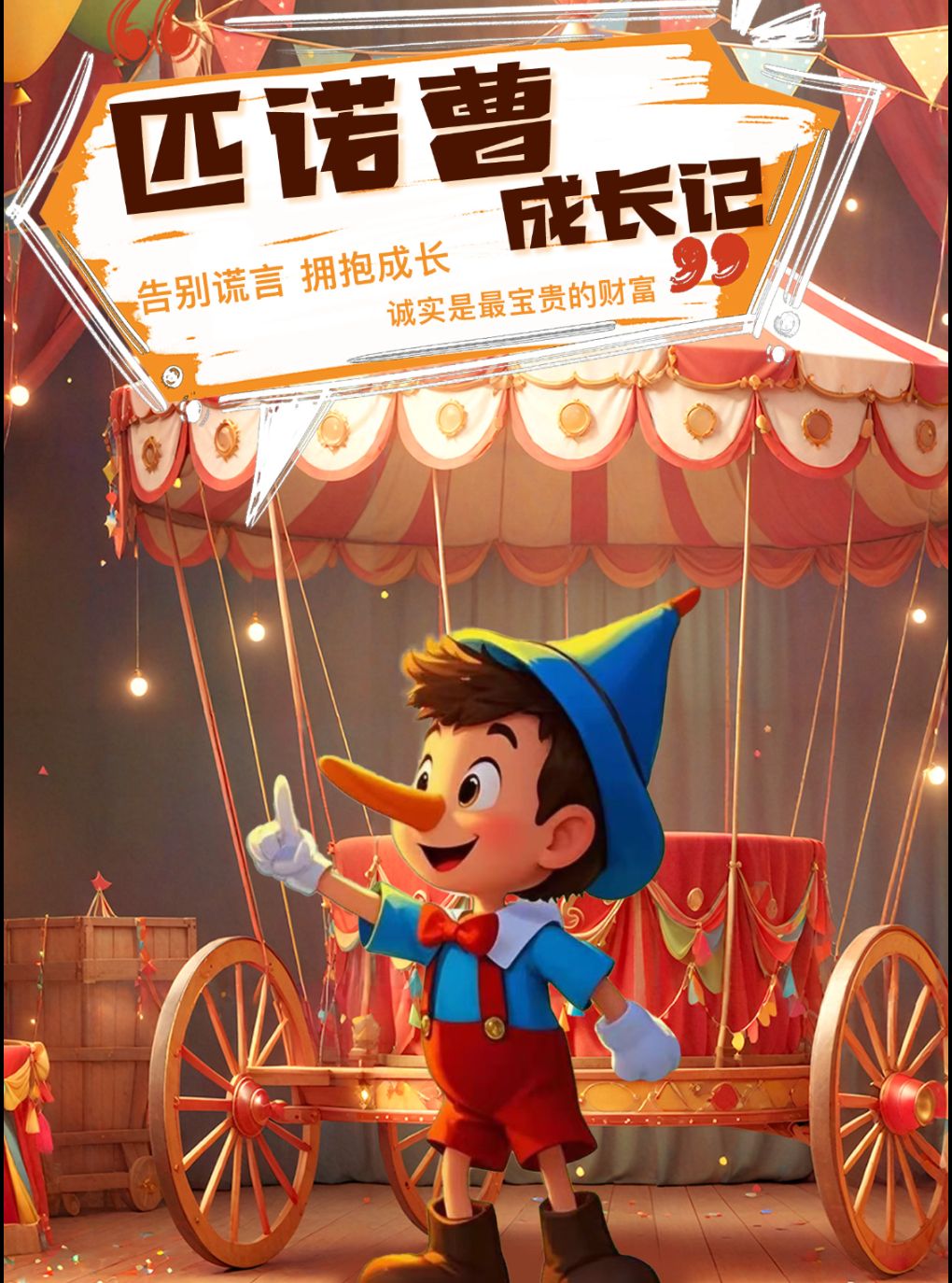 【武汉】欢乐童年·奇幻成长冒险儿童剧《匹诺曹成长记》