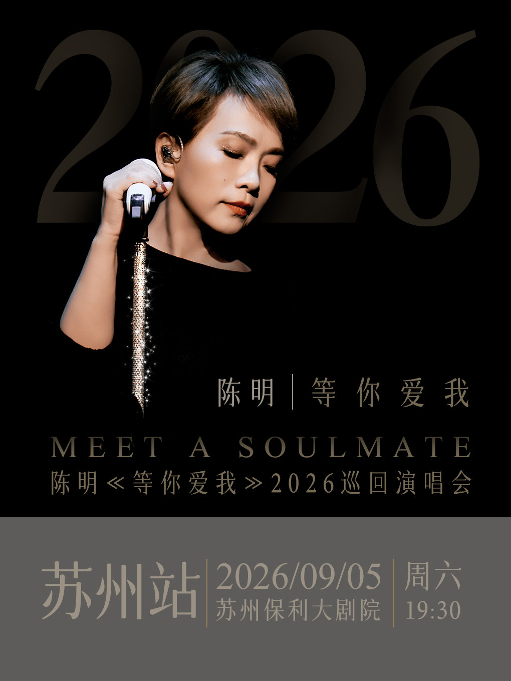 “等你爱我“陈明苏州演唱会