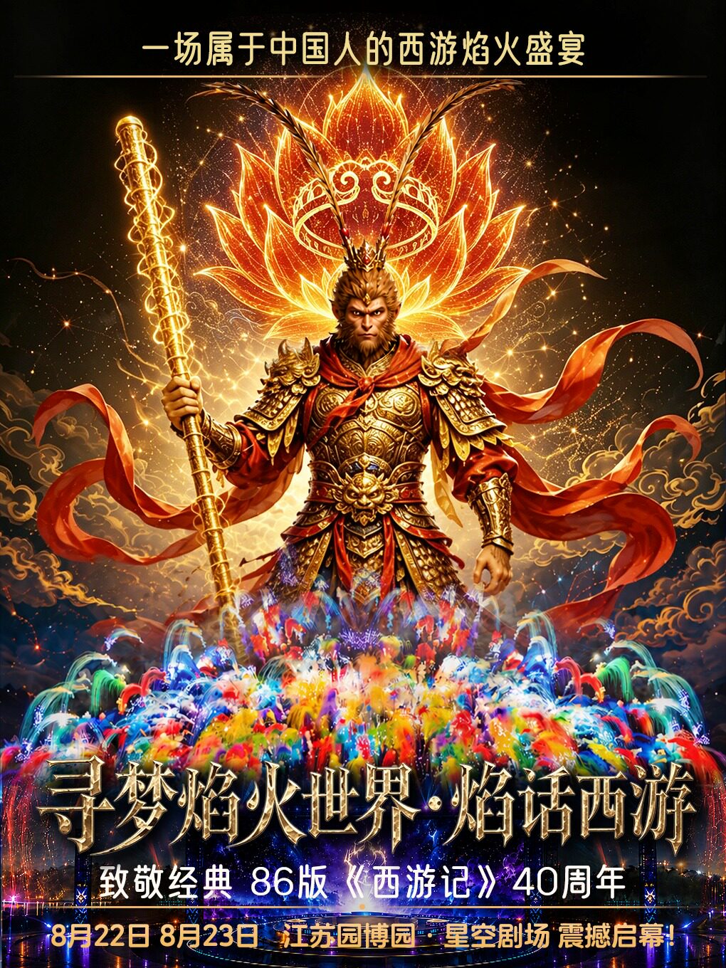 大型西游主题焰火秀-寻梦焰火世界焰话西游（南京站）
