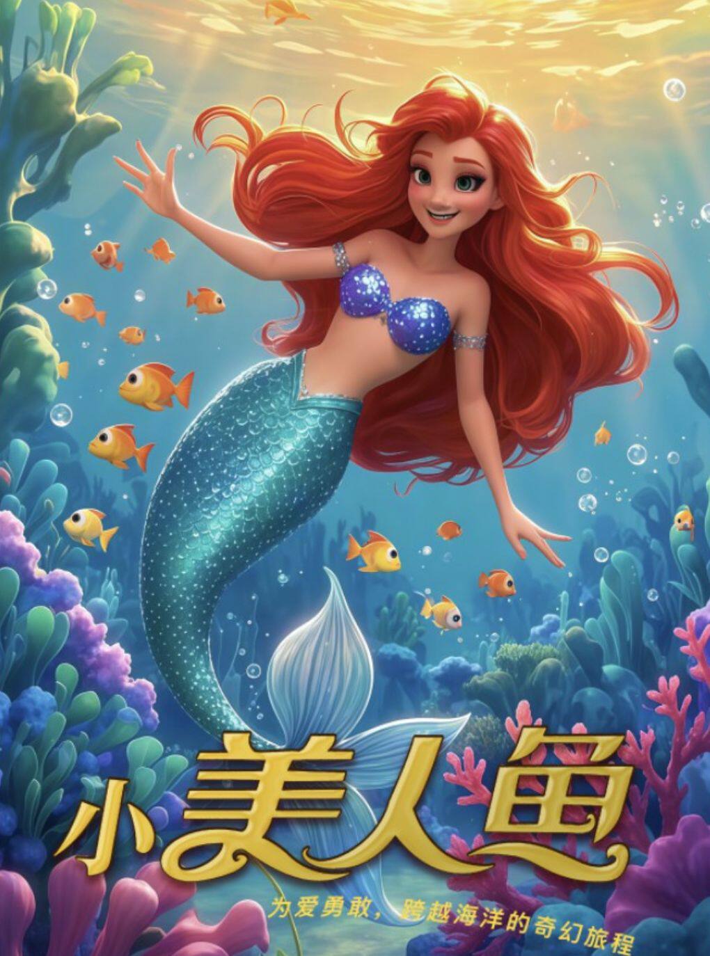 【武汉】欢乐童年·世界经典童话故事改编-儿童剧《小美人鱼》