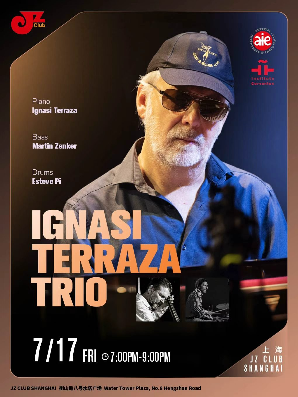 热门活动-【上海】【JZ Club】IGNASI TERRAZA TRIO