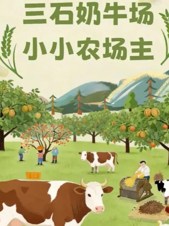 亲子研学【奶牛场小小农场主】大牛添草、小牛喂奶…