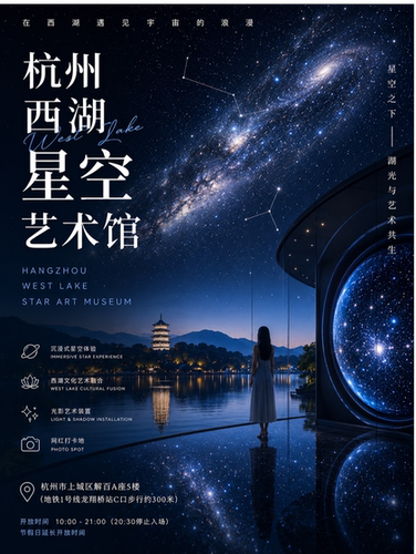 《星空下的花海》沉浸式光影大展｜学生票