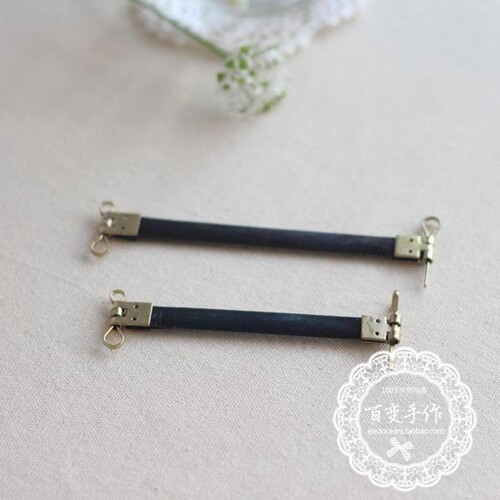 百变手作 古铜色10cm/12cm弹片口金可挂链 双耳
