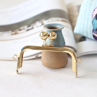 百变手作  10.5cm大珠头无孔螺丝款口金送图纸手工diy配件